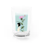 kukuri1957のお店のちくちくアザミ Water Glass :front