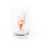 がーるずしょっぷのうさぎ茶屋あいす🐰 Water Glass :front