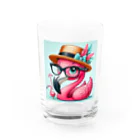 nail_aphroditeのわたしはフラミ Water Glass :front