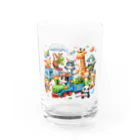 nail_aphroditeのあにまる消防隊 Water Glass :front