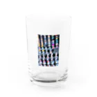 momonekokoの彩り豊かな小さなフィギュアたち Water Glass :front