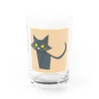 りすのNEKO Water Glass :front