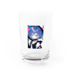 なめたけのしぐれ Water Glass :front