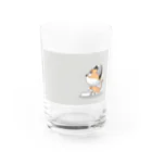 8kn356231の猫 Water Glass :front