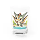 dinosaur_brothersのべびぃプテラ② Water Glass :front