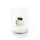 たぬきねこドミの巣篭もりver たぬきねこドミ  Water Glass :front