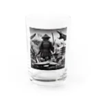 HECreaterの日本文化 Water Glass :front