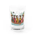 39キリリンの航海中に後悔 Water Glass :front