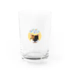 .nekoの後頭部マニア Water Glass :front