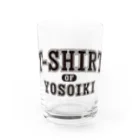 グラフィンのよそいきのTシャツ Water Glass :front