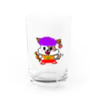 なんかクセになる販売店『あきょん』の大阪のオバワンちゃん Water Glass :front