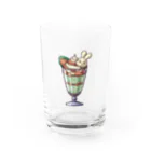 Msks-328772のうさうさぱふぇ　メロン味 Water Glass :front