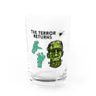 CHIBE86のThe terror returns（恐怖の復活） Water Glass :front