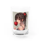 AQUAMETAVERSEのリンゴ飴娘　Tomoe bb 2712 Water Glass :front