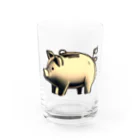 NaROOMの幸せのブタさん🐖💗 -ブロンズ Water Glass :front