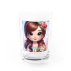 8kn356231の美少女 Water Glass :front