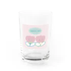 kajiinorikoのにっこりチューリップ Water Glass :front