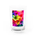 itoito6のビビットカラー Water Glass :front