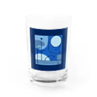 KAKOのフルムーン Water Glass :front