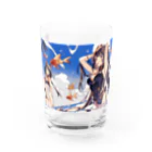 カガミモチコのサマーバケーション Water Glass :front