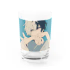 as -AIイラスト- の着物とうさ耳 Water Glass :front