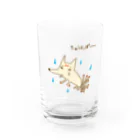 Siderunの館 B2の画伯チックな九尾の狐 Water Glass :front