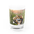 NOBI オリジナルクリエイトストアのNOBIニャン子シリーズ Water Glass :front