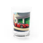 crypto-のスーパーカー Water Glass :front