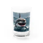 monnzirouのサメ Water Glass :front