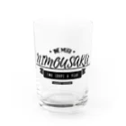 のっぴきならない。のnimousaku Water Glass :front