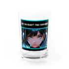 近未来美少女「オッドアイ」の近未来美少女「ソマリ」 Water Glass :front