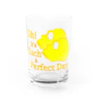 『NG （Niche・Gate）』ニッチゲート-- IN SUZURIのOh! It's Such A Perfectday.（黄色） Water Glass :front