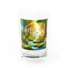 Rパンダ屋の「幻想的な森」グッズ Water Glass :front