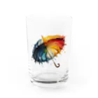 BONZEWORKSのレインボーアンブレラ Water Glass :front