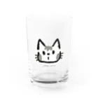 猫のグッズ屋 “ ねこつながり "のいとしのねこ  Water Glass :front