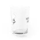 TomoshibiのNo Cat, No Life.  抱っこ猫 Water Glass :front