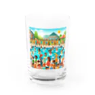 sallysanaのプールびらき Water Glass :front