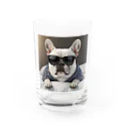 SI-SAAのおやすみBOSS犬 Water Glass :front