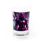 yoichi-puのRED-SAMURAI Water Glass :front