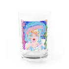 もふおみのJelly Fish Water Glass :front