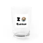 BIMAMECOFFEEのI♡coffee Water Glass :front