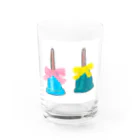 Lily bird（リリーバード）のカラフルハンドベル Water Glass :front