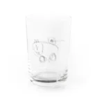 あめおとの甥っ子画伯のかわいいキャラ Water Glass :front