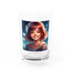 noiSutoaの笑顔が魅力的な美少女 Water Glass :front