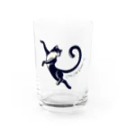 lblの猫のジャズダンス Water Glass :front