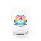 H.webPのAmaxsa天草の海-Dolphins Water Glass :front