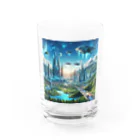 Rパンダ屋の「近未来風景グッズ」 Water Glass :front