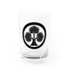 Yukimurakun「Samurai」の丸にたち葵　 Water Glass :front