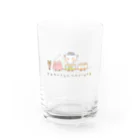 かなちのおみせ。のもるちゃん汽車ぽっぽ。 Water Glass :front