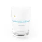 atelier sukha × soraumi Illustrationのatelier sukha 月とアルプス Water Glass :front